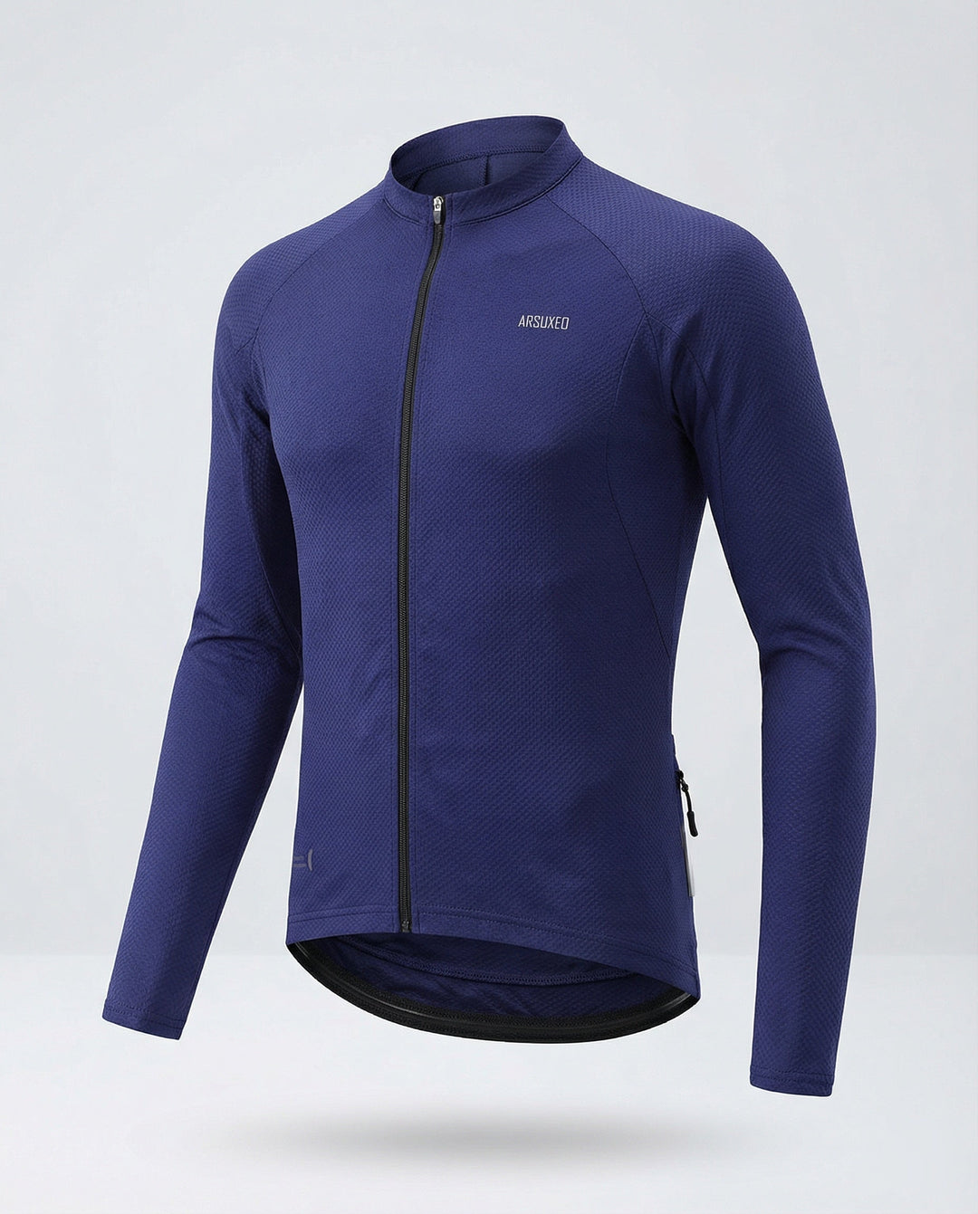 Fahrradtrikot Langarm Mit Rückentaschen Herren - Arvani