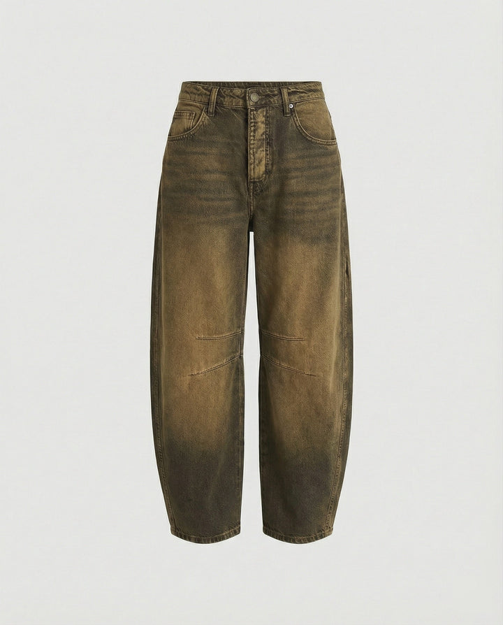 Nord Taschen | Mid Rise Barrel Jeans für Damen