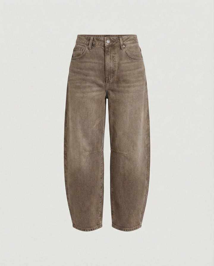 Nord Taschen | Mid Rise Barrel Jeans für Damen