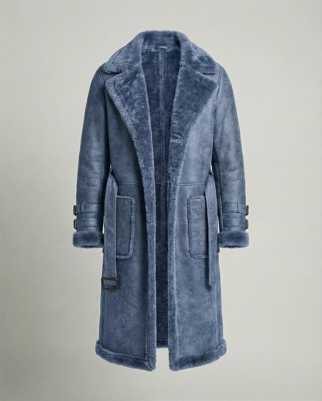 Langer Luxus Wintermantel