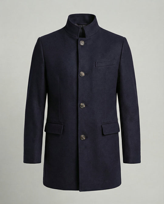 Eleganter Herrenmantel Warm
