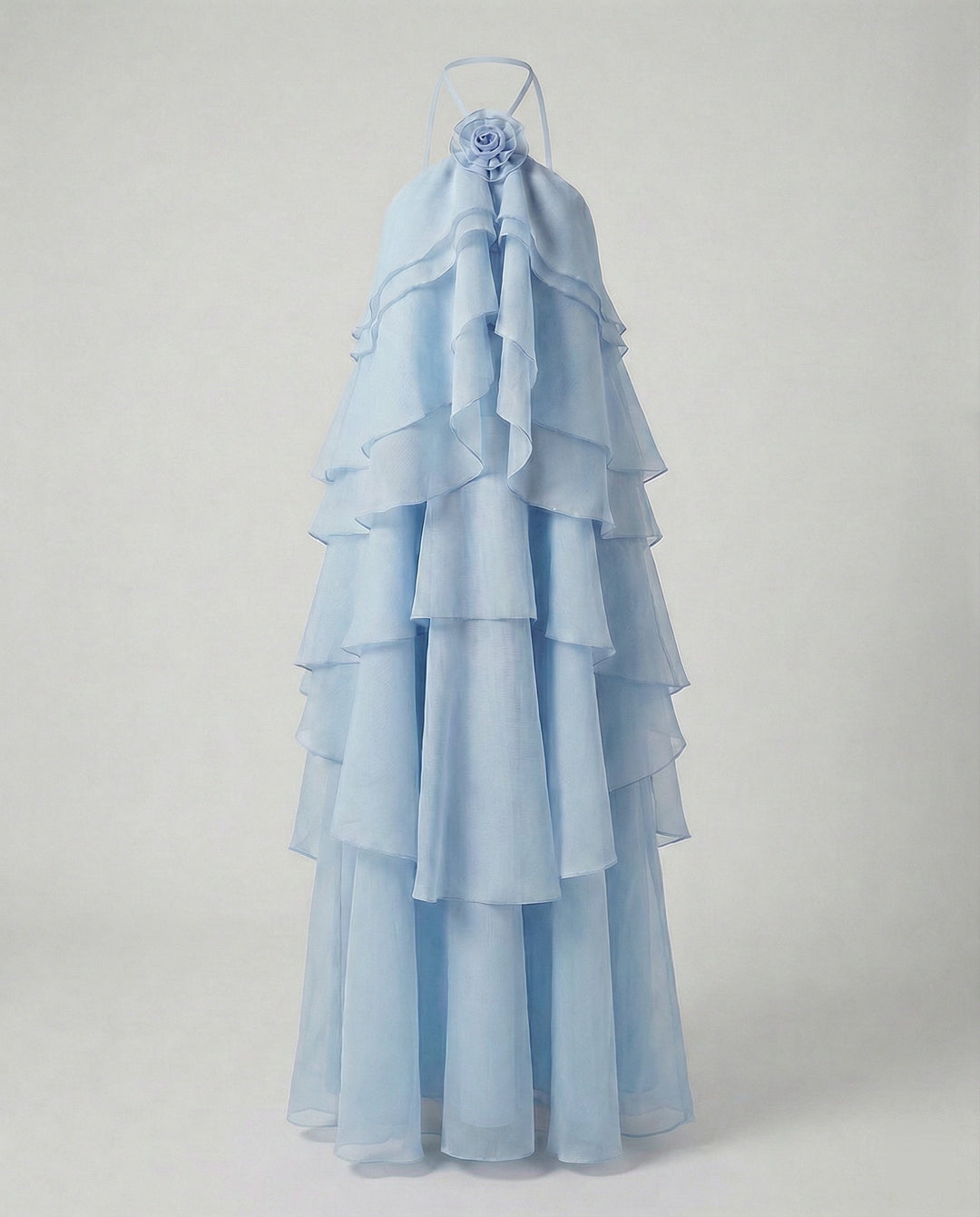 Damen Sommerkleid kurz mit Volants