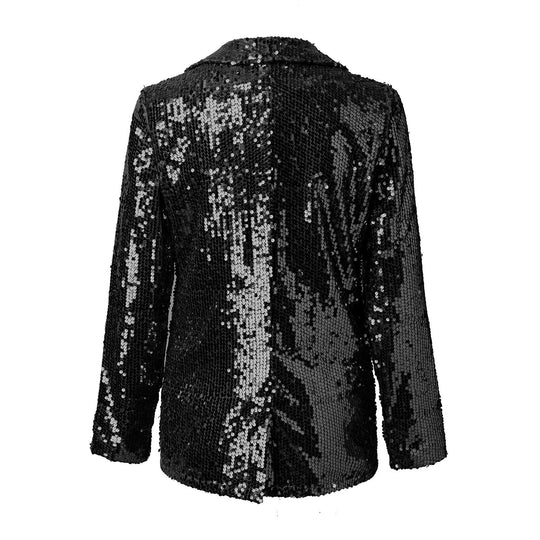 Nord Taschen Pailletten-blazer