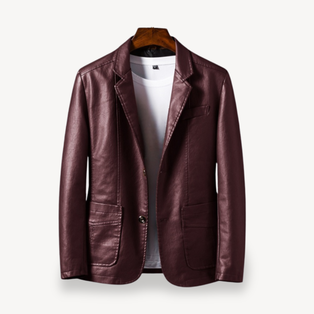 Lederblazer für Damen