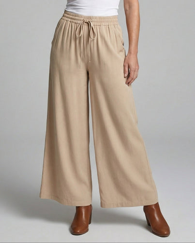 Palazzohose Damen High Waist