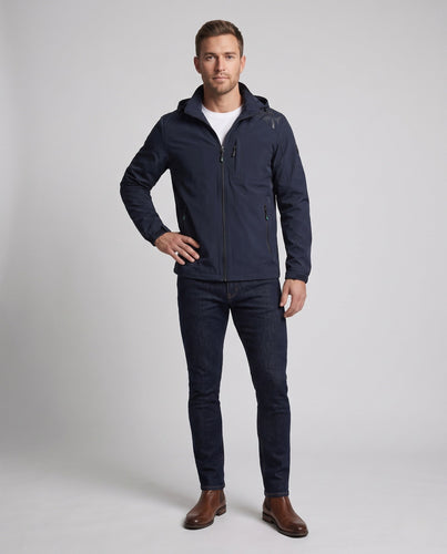 Leichter atmungsaktiver Feldjacke für Herren mit Kapuze und Mesh-Futter Nord Taschen