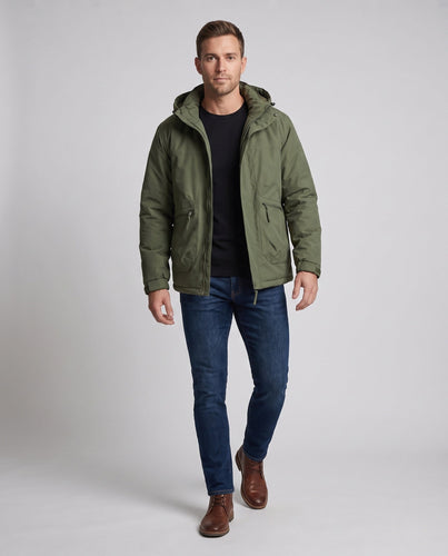 Herren Moderne Allwetterjacke Nord Taschen