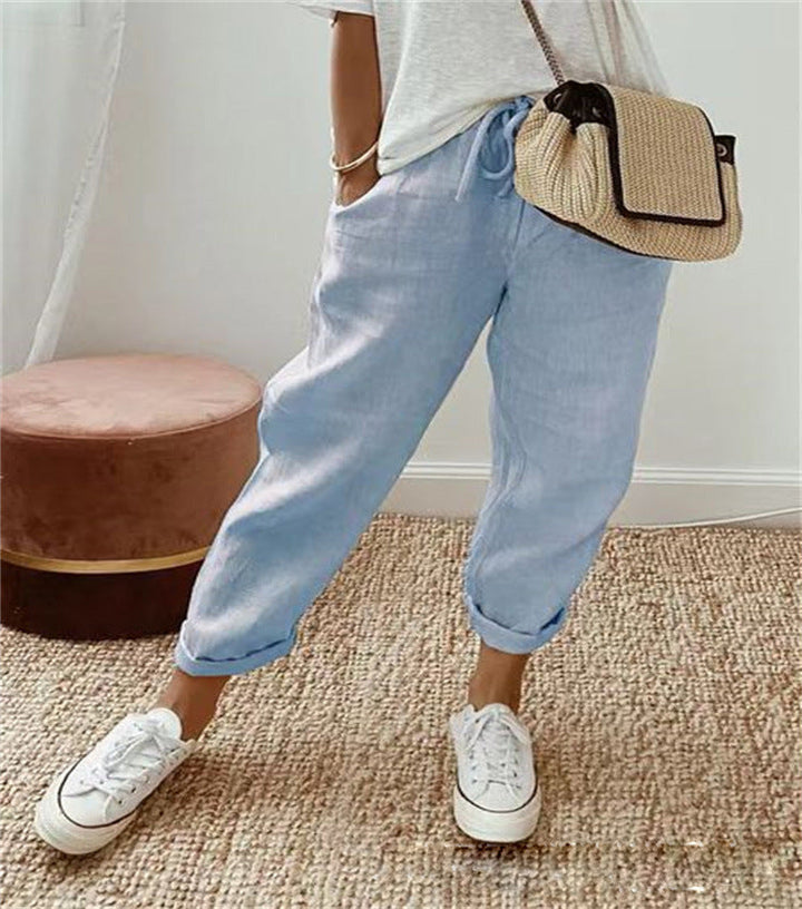 Elegante Baumwoll-hose