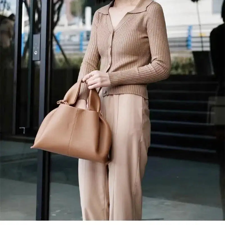 Nord Taschen | Soft Leather Shoulder Handbag
