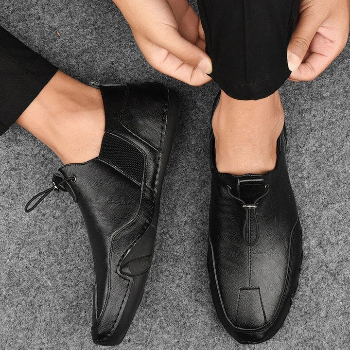 Herrenschuhe aus echtem Leder