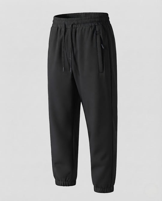 Herren Fleecegefütterte Softshell-Jogginghose mit windabweisender Membran und Reißverschlusstaschen Nord Taschen