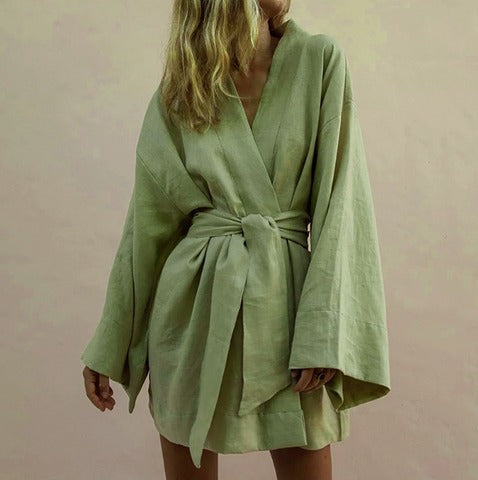 Luxus Kimono mit Gürtel