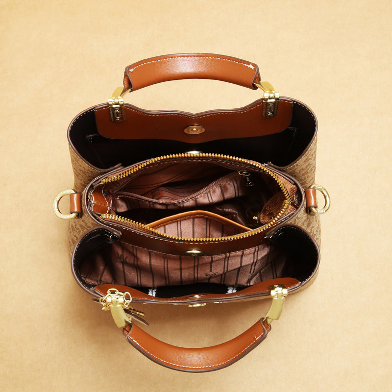 Nord Taschen | Elegante Damen-Handtasche, stilvoll im Retro-Look