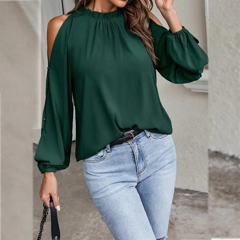 Stilvolle Bluse mit Offenen Schultern