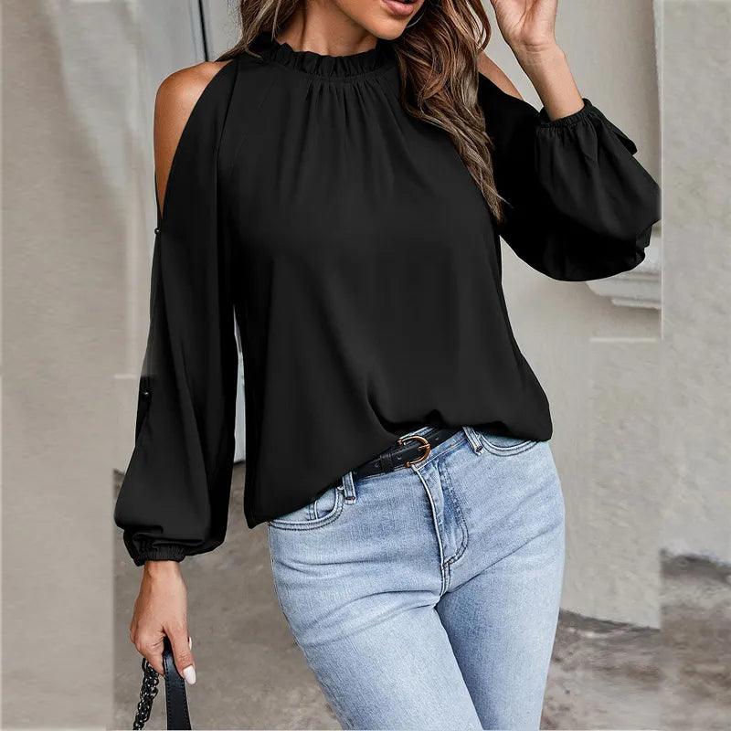 Stilvolle Bluse mit Offenen Schultern