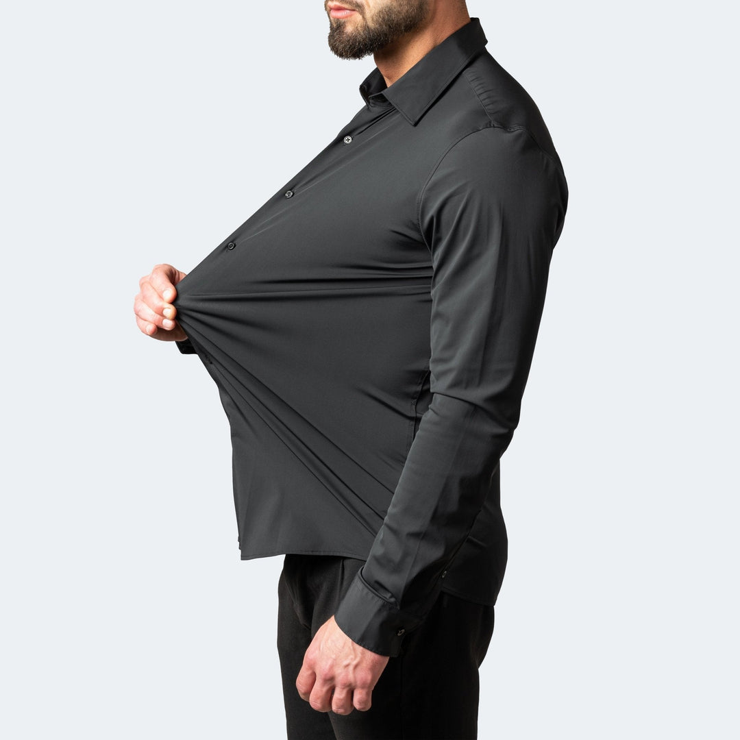 Nord Taschen | Komfort-Hemd Knitterfreier Stretch