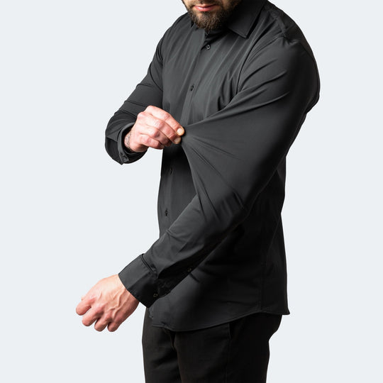 Nord Taschen | Komfort-Hemd Knitterfreier Stretch