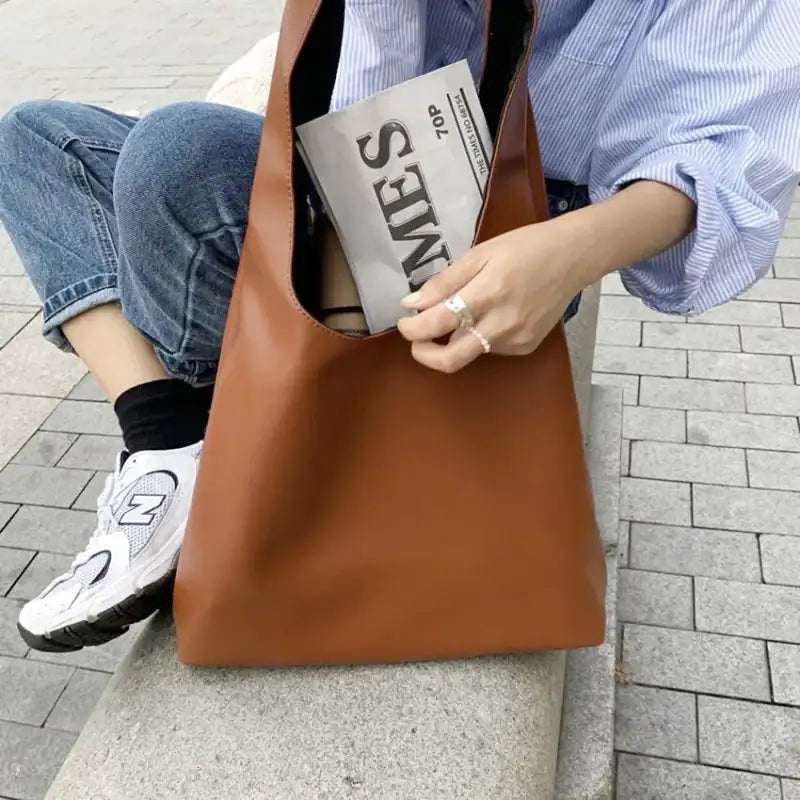 Nord Taschen | Handbag for School Tote Bag in Soft Leather