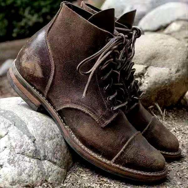 Nord Taschen | Retro Schnürstiefel für Männer