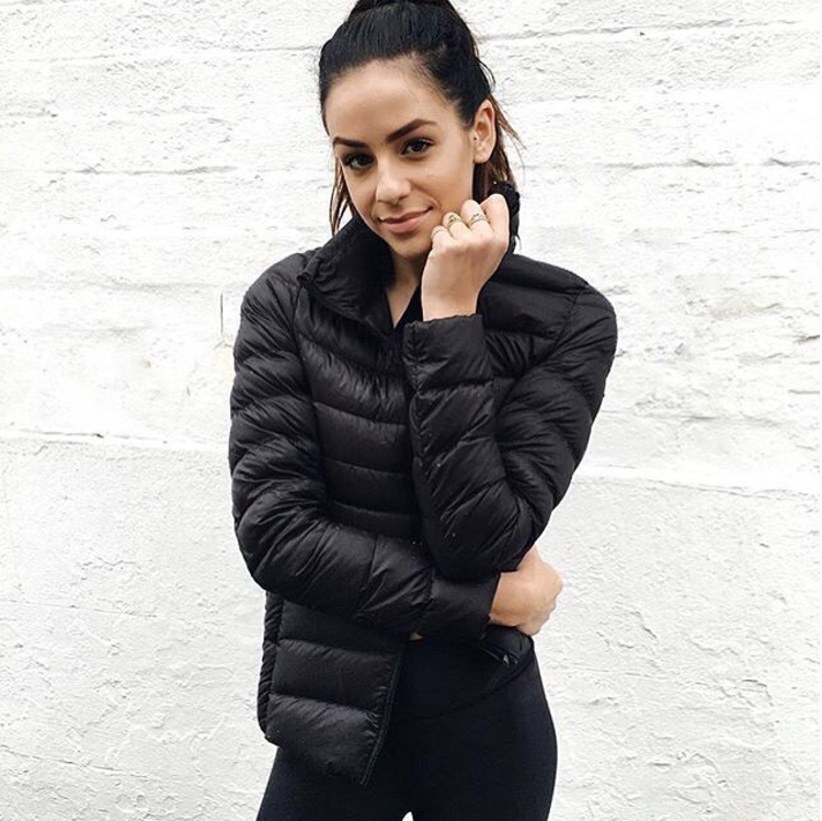 Urban Chic Leichtgewicht Daunenjacke