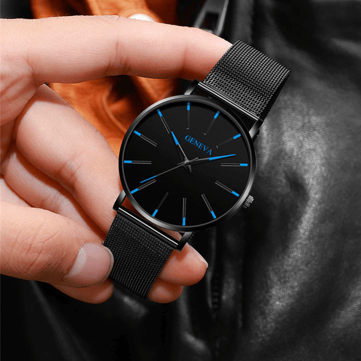 Nord Taschen - Ultraflache Business-Uhr für Herren