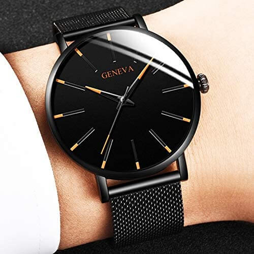 Nord Taschen - Ultraflache Business-Uhr für Herren