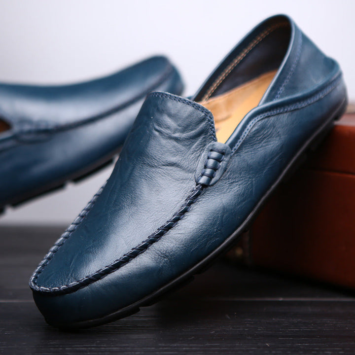 Herren-Loafer aus echtem Leder Nord Taschen