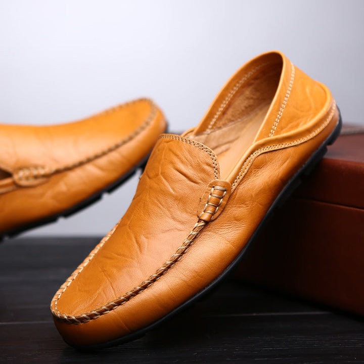 Herren-Loafer aus echtem Leder Nord Taschen