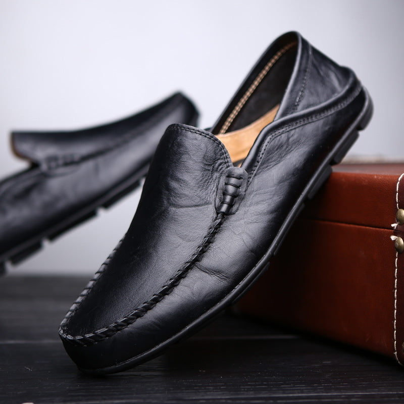 Herren-Loafer aus echtem Leder Nord Taschen