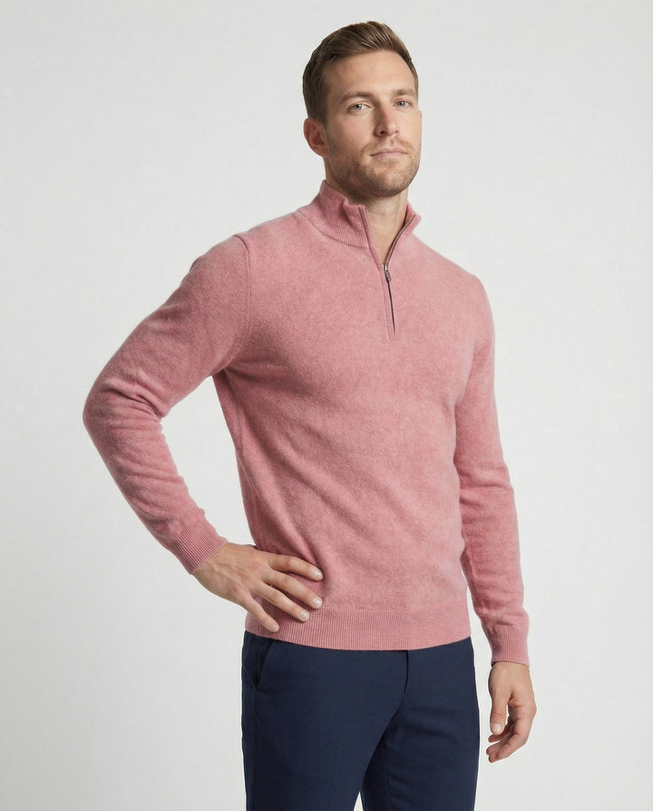 Eleganter Merino V-Ausschnitt Pullover