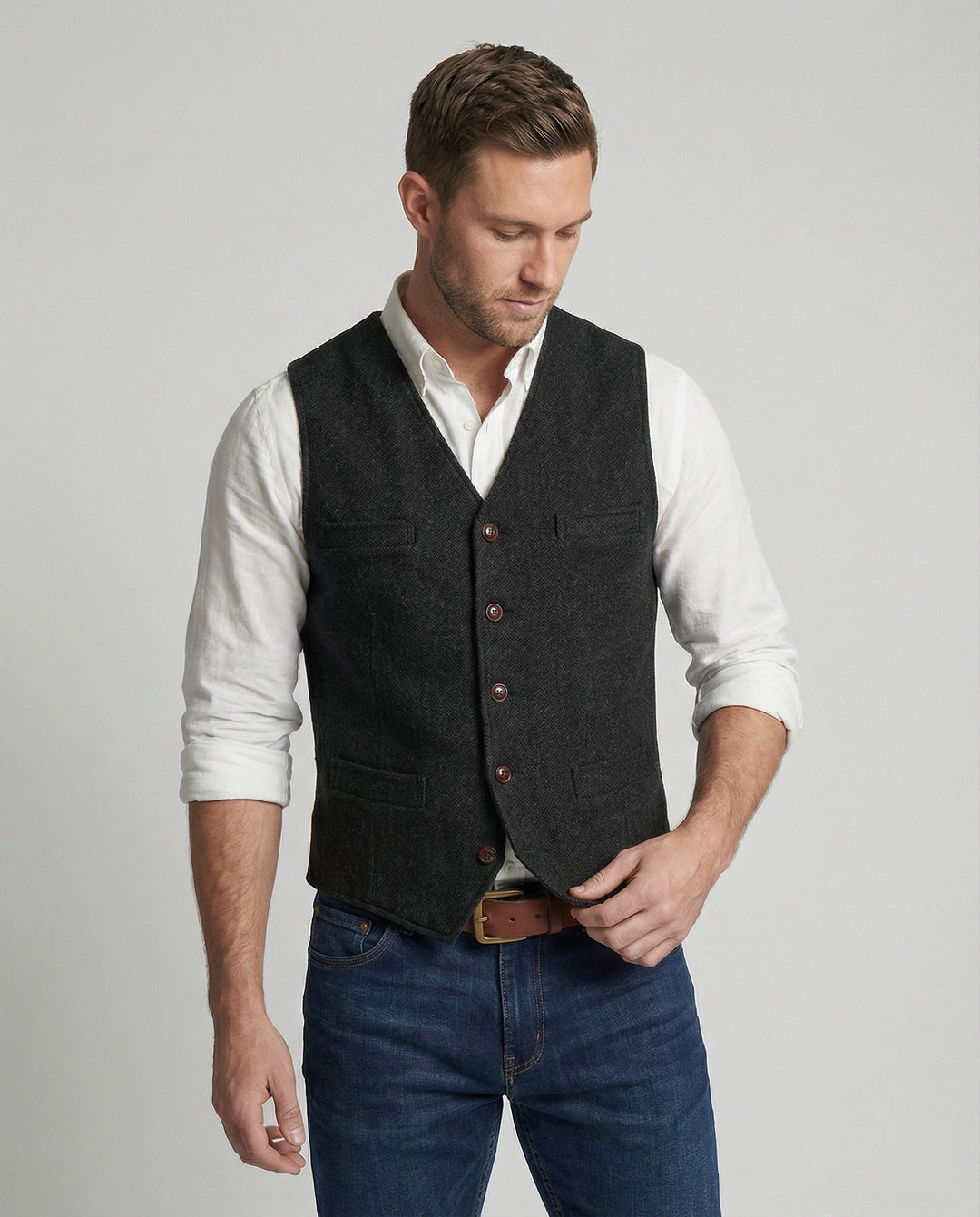 Stylische Herrenweste Modisch