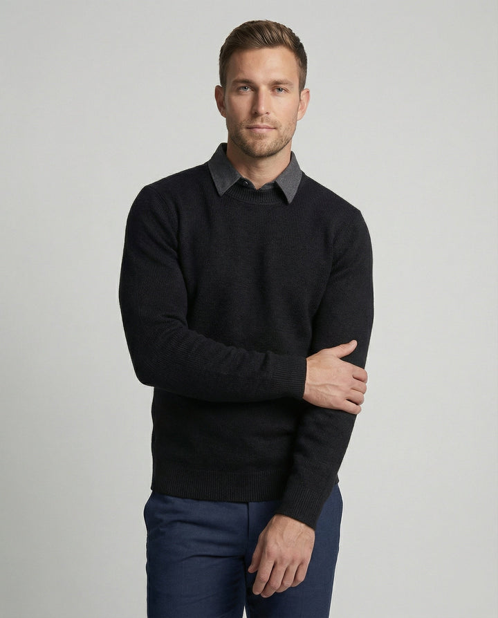Eleganter Feinstrickpullover Herren
