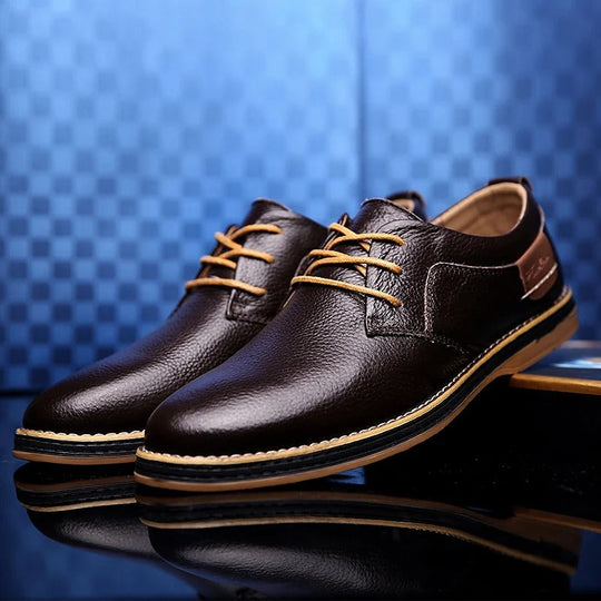 Echte Lederschuhe für Herren Nord Taschen