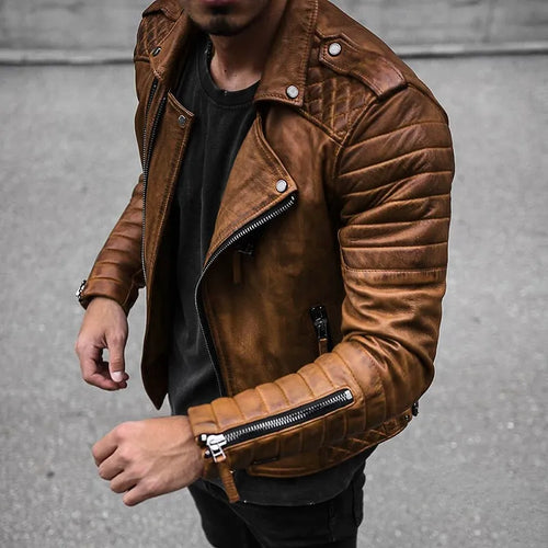 Stylische Lederjacke für Herren Marcus