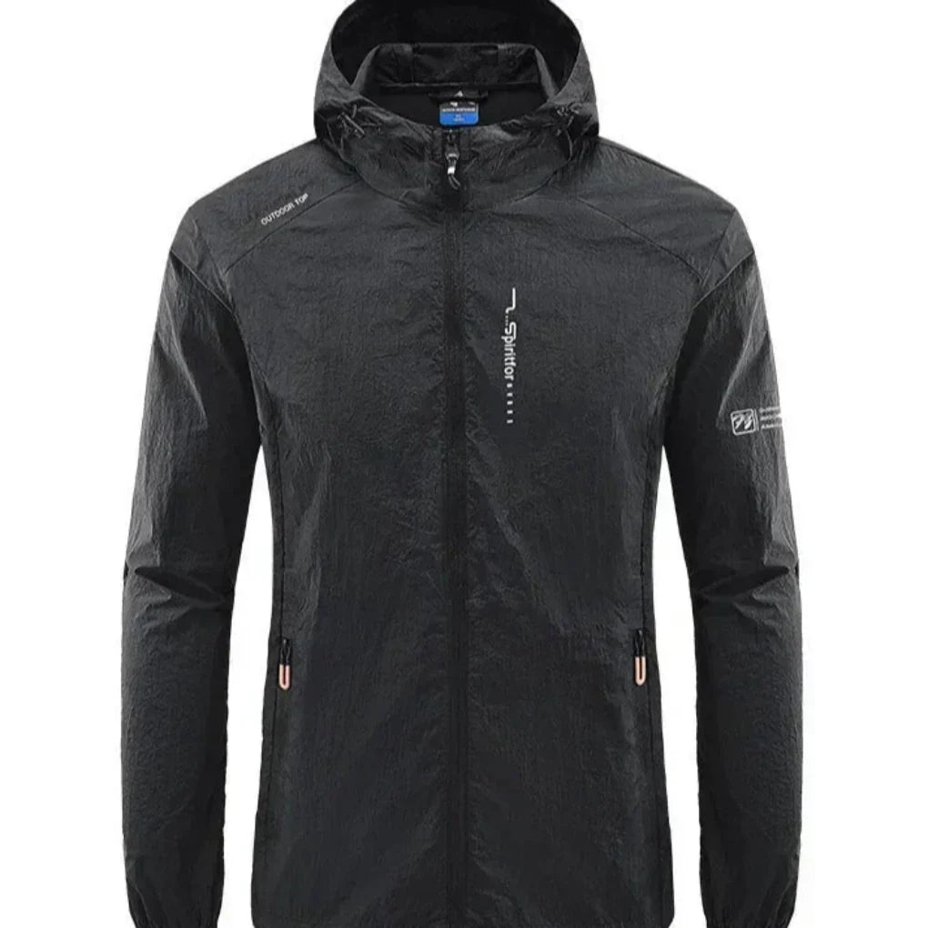 Ultraleichte, Wind- und Sonnensichere Sommerjacke mit Kapuze für Herren