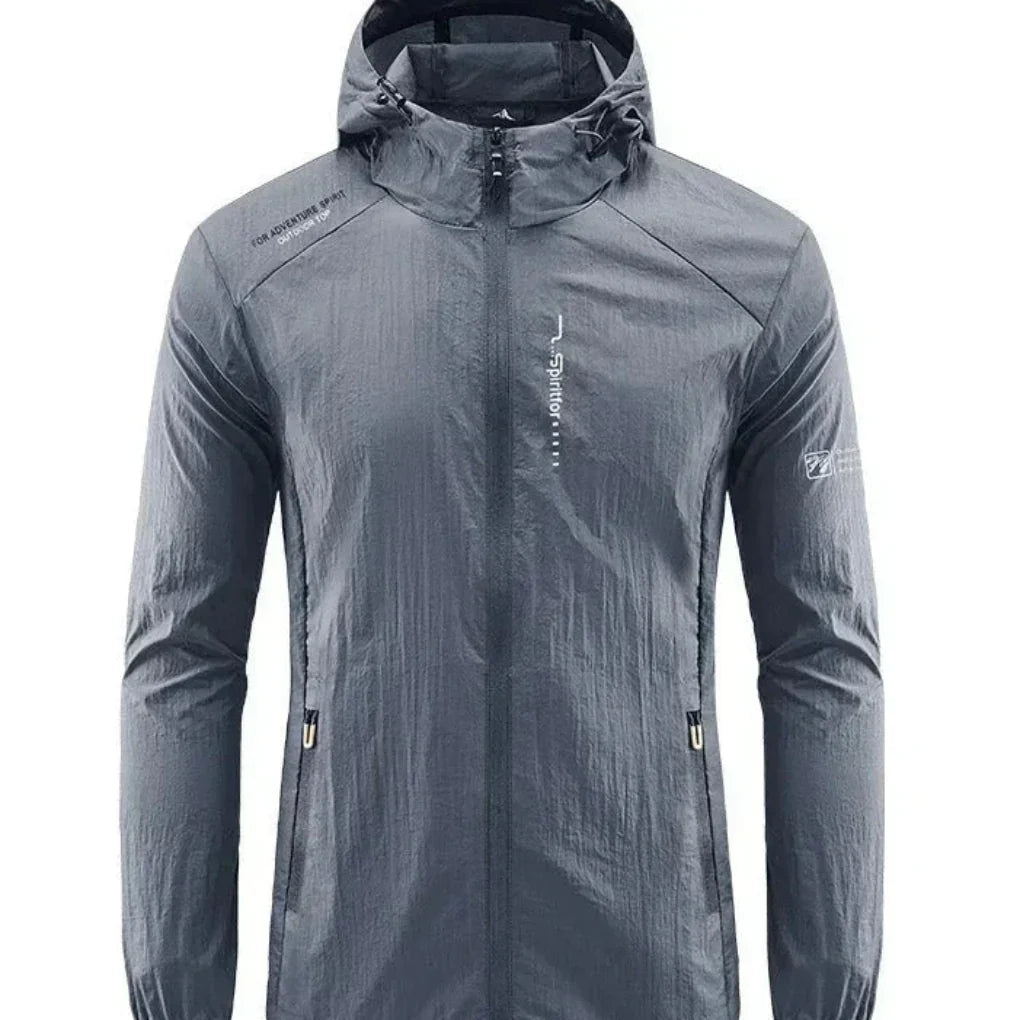 Ultraleichte, Wind- und Sonnensichere Sommerjacke mit Kapuze für Herren