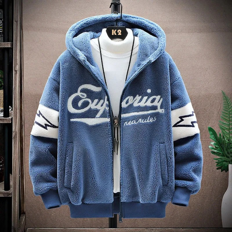 Zip-up Jacke Polyester Casual, Komfortabel