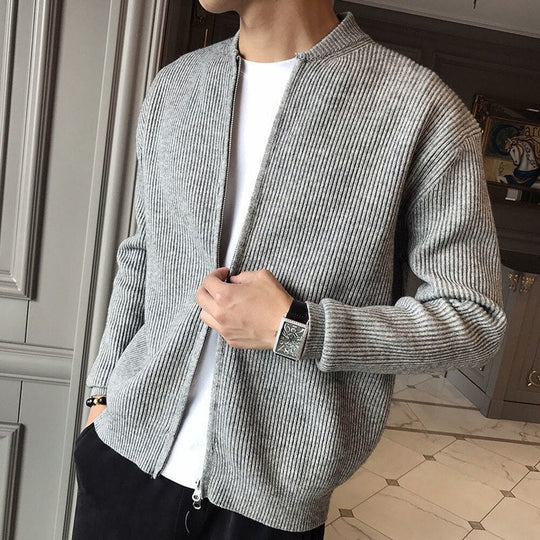 Cardigan Premium Weicher Herren Cardigan