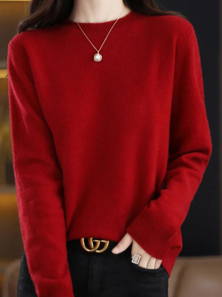 Klassische Wollpullover für Frauen