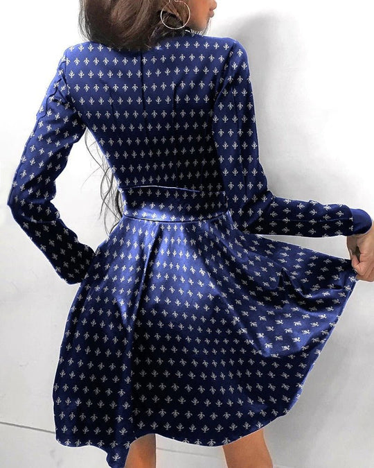 Leder-Reißverschluss Minikleid - Arvani