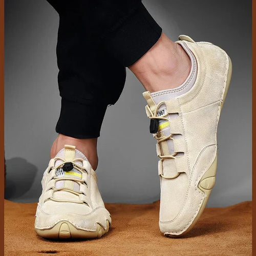 Herrenschuhe aus echtem Leder