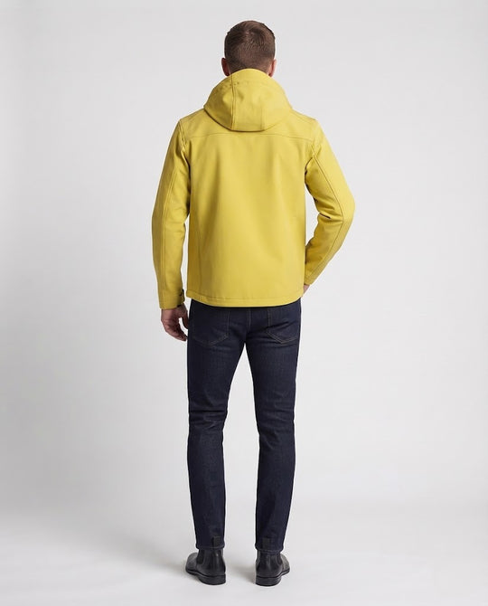 Herren Softshelljacke mit Kapuze, wind- und wasserabweisend Nord Taschen