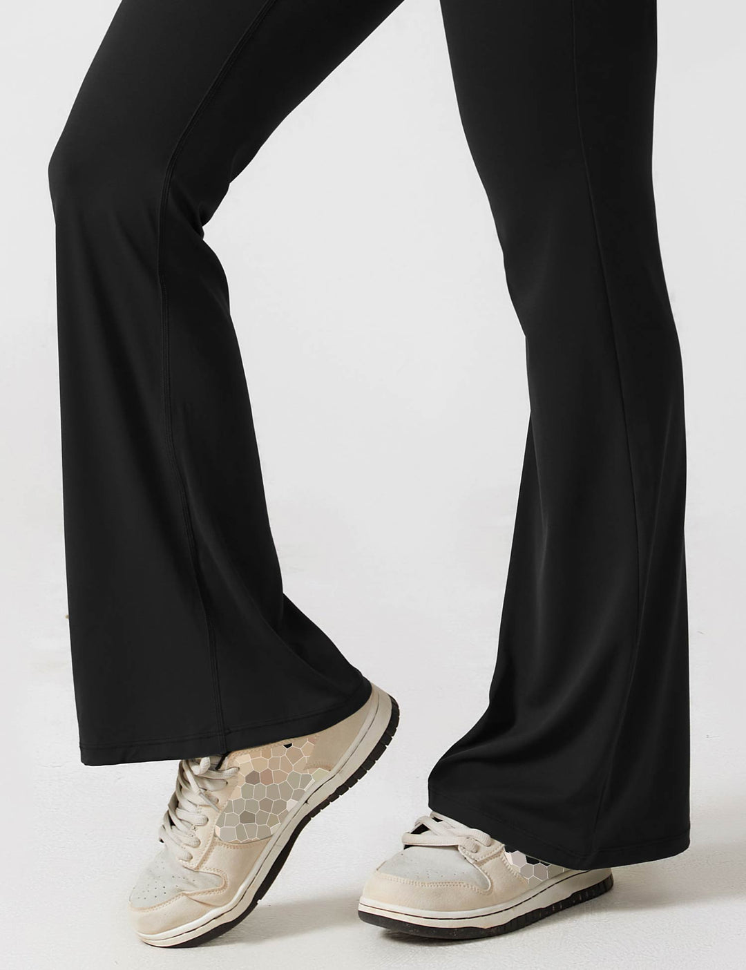 V-Rücken Auslaufender Jumpsuit