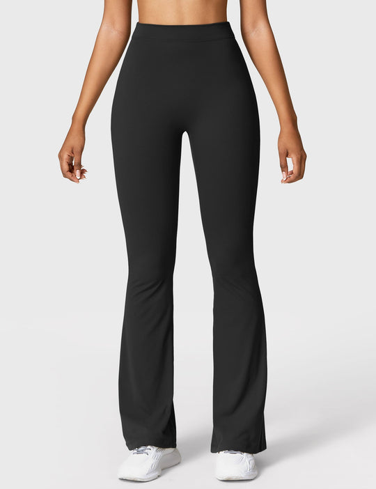 Ausgestellte Leggings mit V-Ausschnitt - Arvani