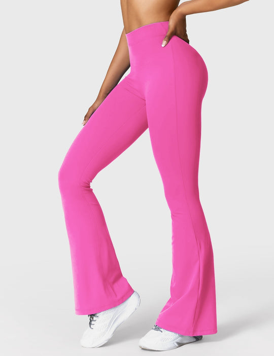 Ausgestellte Leggings mit V-Ausschnitt - Arvani