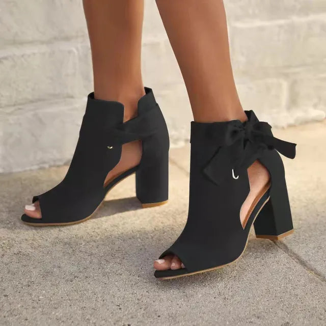 Schicke Schnür Stiefeletten