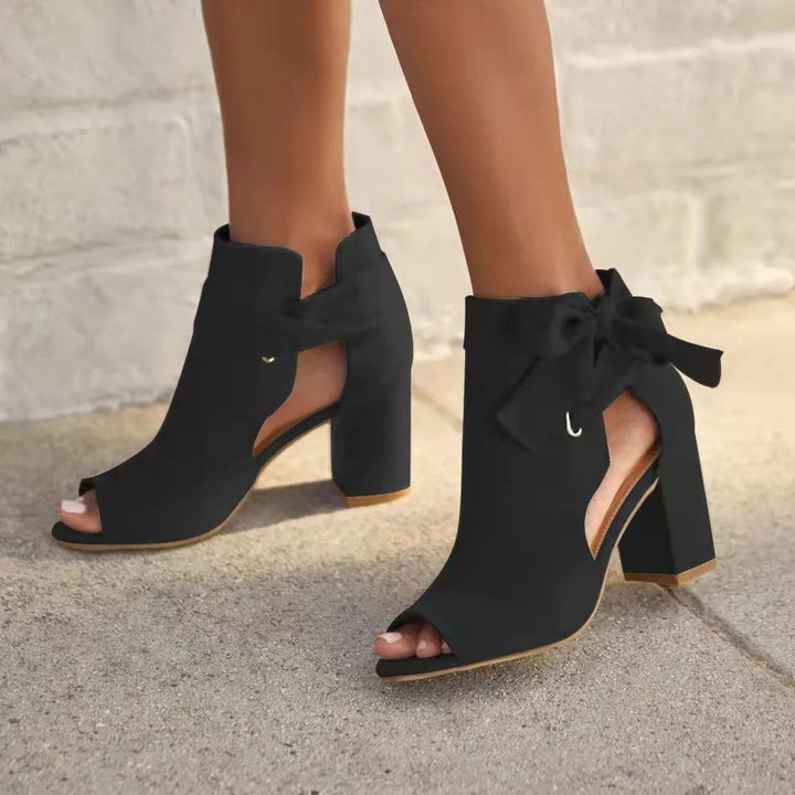 Schicke Schnür Stiefeletten